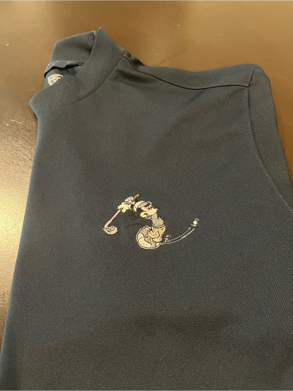 Nike Golf Disney Navy Mock Neck Pullover